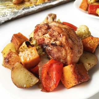 Oven Roasted Chicken and Veggies