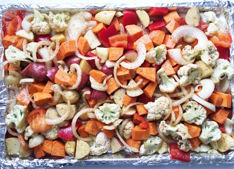 Oven Roasted Chicken and Veggies