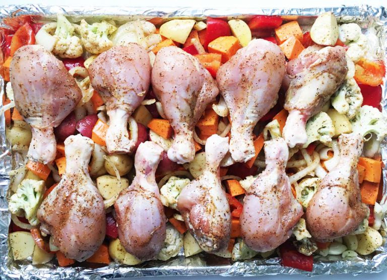 Oven Roasted Chicken and Veggies