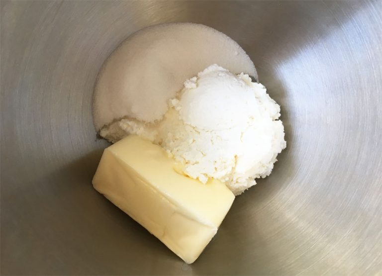 Farmers Cheese Butterfly Cookies