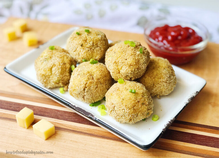 Cheese Stuffed Mashed Potato Balls
