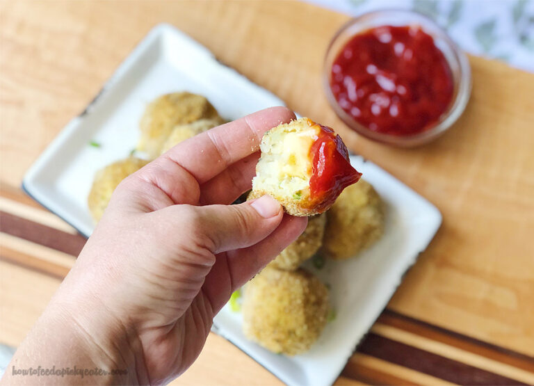 Cheese Stuffed Mashed Potato Balls